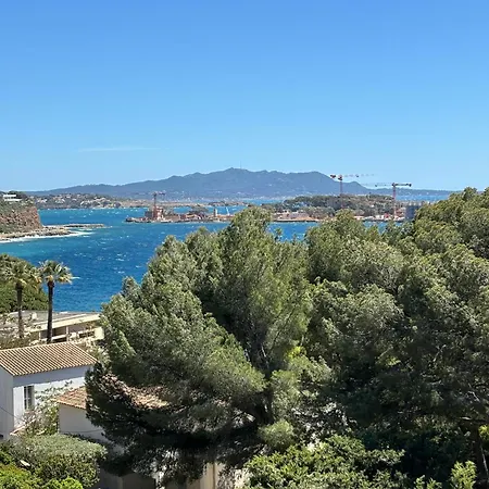 Appartement T3 Terrasse Vue Mer Bandol Esterno foto